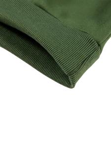 Survêtement tendance à coupe évasée avec doublure en polaire douce, veste zippée intégrale et pantalon évasé extensible pour un look confortable et élégant - Product Image 6