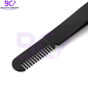 Pinza para Cejas OEM ODM de Acero Inoxidable Ultra Afilada, Punta Inclinada, Ligera, Agarre Extra, Calidad Premium, Nueva y Moderna - Product Image 5