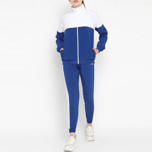 Conjunto Deportivo Casual de Invierno para Mujer, Más Vendido en Línea, Color Sólido, Algodón, MOQ Bajo, Corte Regular, Cuello Alto, a la Moda - Product Image 1