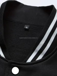 เสื้อแจ็คเก็ตวาร์ซิตี้ขนสัตว์คอตั้งปักลายมังกรสำหรับผู้ชาย ฤดูหนาว เป็นมิตรกับสิ่งแวดล้อม ระบายอากาศได้ดี - Product Image 6