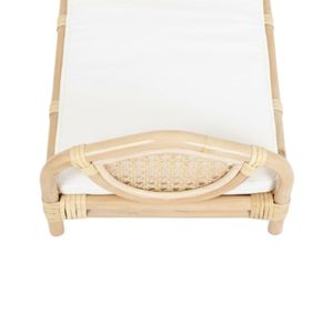 Rattan Baby Doll Bed Reborn Doll Beds Unique Doll Bed for Medium Size Model Bed for Dolls for Toddlers Wholesale - Product Image 2