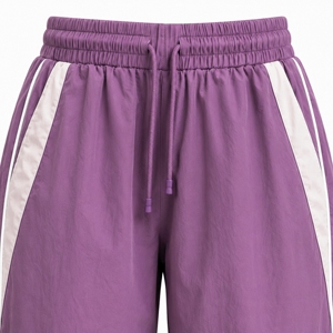 <b>Prime</b> Power Women Nylon Jogger Pants Crinkle Track Trousers Elastic Drawstring Waist Lightweight Activewear Wholesale 2026 - Product Image 4