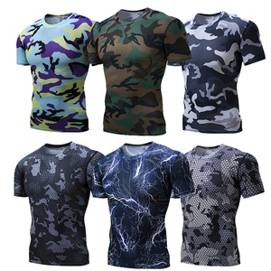 Conjunto Deportivo de Compresión para Hombre, para Gimnasio, Entrenamiento, Fitness, Running, Ajuste Muscular, Secado Rápido, Transpirable, Absorbe el Sudor - Product Image 6