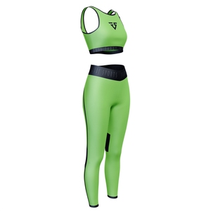 Seamless Yoga Set 2 Piece Workout Outfits for Women Gym Clothing High Waist Leggings Sports Bra Fitness Activewear Sportswear - Product Image 1