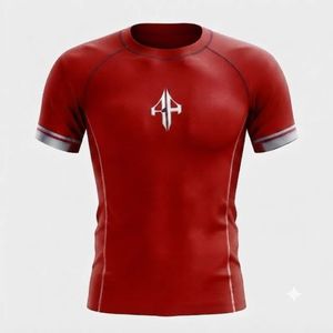 Camiseta de Manga Corta para Hombre, 100% Poliéster y Spandex, Cuello Redondo, Impresión por Sublimación, Secado Rápido, Transpirable, para Artes Marciales Mixtas (MMA) - Product Image 2