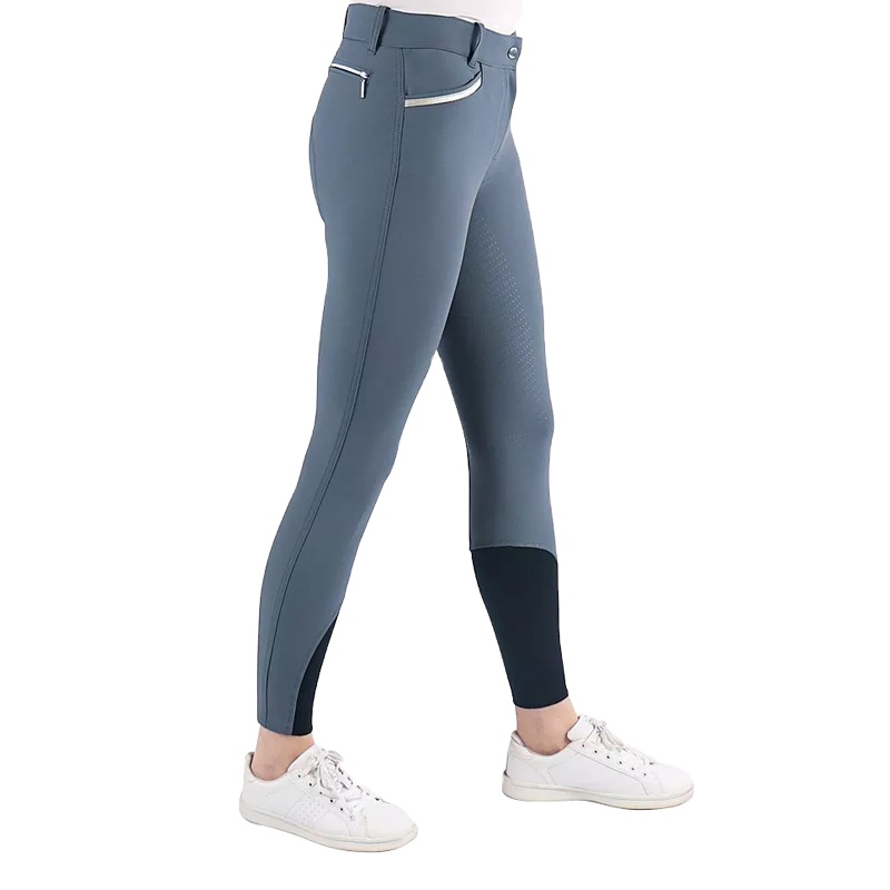 Silicone Equestrian Breeches Horse Riding Pants Full Seat Horse Tights Women With Pockets