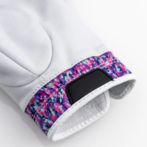 Guantes de Golf Rosas Personalizados con Logotipo para Mujer, de Microfibra Suave, Cuero Sintético Transpirable, Guantes de Golf para Dama, Rendimiento en Todo Tipo de Clima - Product Image 3