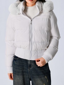 Chaqueta Acolchada de Manga Larga para Hombre, de Alta Calidad, 220g, Poliéster/Algodón, Ropa de Invierno, Ajuste Cómodo, con Cierre - Product Image 5