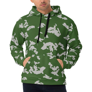 Sweat-shirt à capuche noir surdimensionné en coton et polyester, streetwear personnalisé, fabrication OEM ODM - Product Image 1