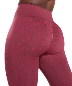 Leggings de Yoga de Cintura Alta sin Costuras con Elástico, Elásticos en Cuatro Direcciones, que Absorben la Humedad, Ropa Deportiva, Tallas Grandes, Pantalones Ligeros - Product Image 5