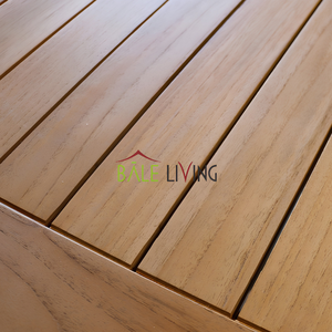 Table de salon la plus vendue, fabriquée en teck vieilli de haute qualité, avec une finition lisse et durable. - Product Image 4