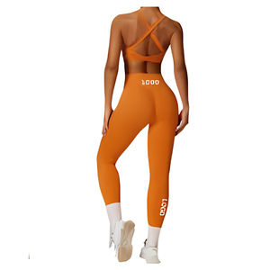 Fournisseur de vêtements de sport, vêtements de fitness en gros, vêtements unis personnalisables, marque privée, OEM, ODM, vêtements de sport en vrac, usine, Spandex - Product Image 2