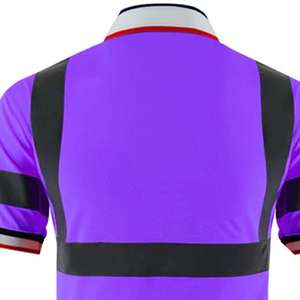 Camisa de Seguridad de Alta Visibilidad OEM, Secado Rápido, Reflectante, Ropa de Trabajo Industrial - Product Image 6