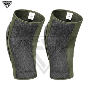 Protège-coudes de boxe MMA légers, qualité supérieure 2026, couleur verte, sûrs et flexibles, durables, résistants, avec logo personnalisé - Product Image 3