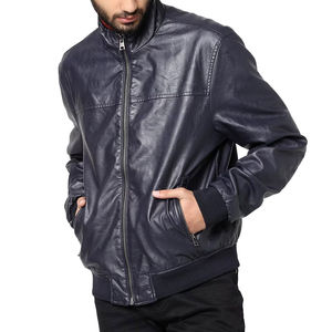 Veste en cuir pour homme, prix réduit, fabricant pakistanais, vente en gros, design de qualité supérieure, veste en cuir de motard pour homme - Product Image 1