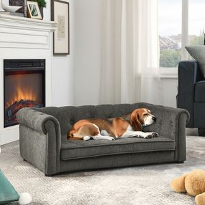Elegante e Moderno Divano Letto per Cani, Comodo Divano Rialzato per Cani di Taglia Media e Grande, Arredamento Durevole per Animali Domestici - Product Image 1