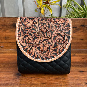 2025 nueva moda de cuero mecanizado a mano para mujer, bolso de sillín acolchado, bolso de hombro cruzado de piel de vaca con entramado de diamantes de alta calidad - Product Image 4