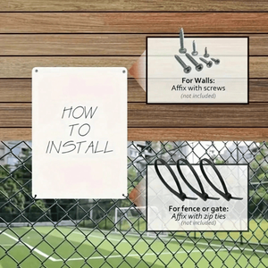 ป้ายจราจรกลางแจ้ง CIFbuy Essential ห้ามจอดรถตลอดเวลา วัสดุโลหะ TikTok สำหรับบริการรับสินค้า Temu - Product Image 4