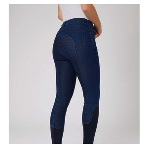 Pantalon d'équitation extensible 4 directions de haute qualité, leggings, collants, vêtements d'équitation en tissu technique au toucher doux - Product Image 2