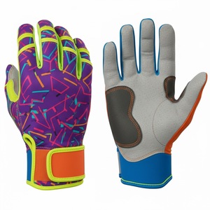 Guantes de Bateo de Béisbol para Todo Clima - Agarre Resistente al Agua, Tejido Transpirable para Rendimiento Durante Todo el Año - Product Image 5