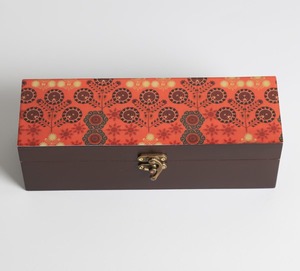 <b>Decorative</b> Eco-friendly Wooden Rectangle <b>Storage</b> Container with Lid Elegant Organizer Case <b>for</b> Keepsake <b>Boxes</b> Desktop Organizer - Product Image 3
