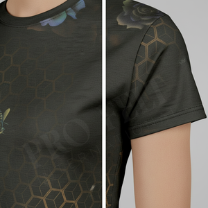 Camiseta de Yoga de Verano de Primera Calidad 100% Poliéster, Corte Ajustado, Top Deportivo para Gimnasio, Transpirable, Camiseta Deportiva Informal - Product Image 4