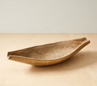 Vase de table en bois de manguier fait main, écologique et durable, avec étiquette personnalisée, tendance 2025, de haute qualité, unique, moderne, décor festif