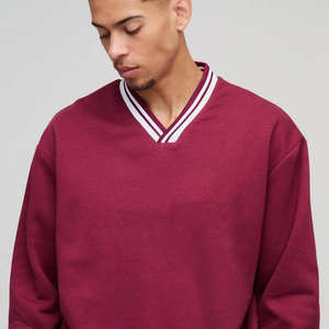 เสื้อสเวตเชิ้ตคอกลมคุณภาพสูง ผ้าฝ้าย 100% สกรีนโลโก้ได้ แขนยาว กันน้ำ ระบายอากาศดี สไตล์ลำลองทันสมัย สำหรับผู้ชาย - Product Image 4