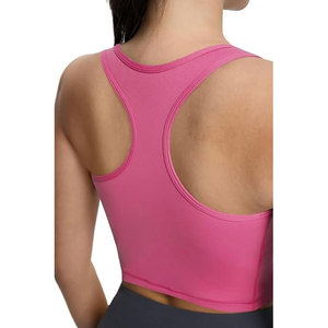 Soutien-gorge de sport Solid Trader à maintien élevé, sans coutures, confortable, pour la course, avec effet push-up, doux, respirant, pour l'entraînement, le yoga et le fitness - Product Image 2