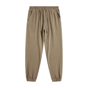 Pantalones Deportivos Casuales para Hombre de Alta Calidad, Transpirables, con Cintura Elástica y Cordón Ajustable, Bolsillos Laterales, Múltiples Colores, Ligeros, de Algodón - Product Image 2