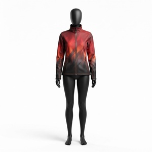 Vestes softshell pour hommes fabriquées en usine, vente directe, polyester et nylon, fermeture éclair, imperméables, en promotion. - Product Image 1