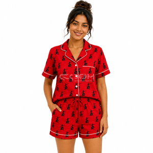 ชุดนอนผ้าไหมสำหรับผู้หญิง Cosh International Greek Apparel Delta Sigma Sorority ระบายอากาศได้ดี สวยงามทันสมัย - Product Image 1