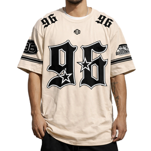 Camiseta Unisex Extra Grande de Algodón con Estampado Gráfico de Fútbol Americano, Informal, Transpirable, Ropa Urbana, Proveedor OEM al por Mayor, EE. UU. - Product Image 1