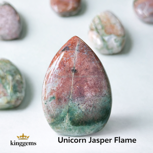 Jaspe Unicornio Tallado en Forma de Llama, Cristal Curativo Feng Shui, Gema Natural, Proveedor al por Mayor - Product Image 1