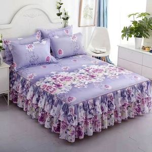 Modern Woven <b>Floral</b> Lace Polyester/Cotton Washable Skirt for Wedding Housewarming Gift - Product Image 1