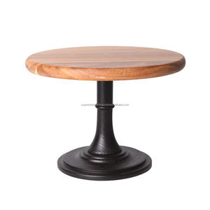 แท่นวางเค้กเคลือบผงทำสีและตกแต่งเค้กโลหะหลายขนาด - Product Image 6