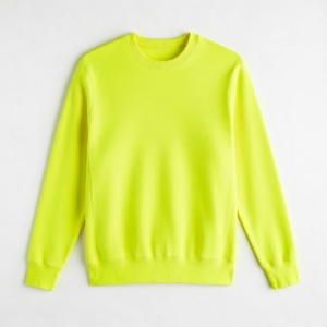 Sweat-shirt en coton écologique à col rond et manches longues, personnalisé avec logo, de haute qualité, pour hommes, sweat-shirts brodés en gros - Product Image 6