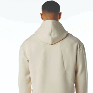 Ensemble de survêtement personnalisé pour homme, style sportif automne, doublure polaire, polyester, col montant, fermeture à cordon, manches longues - Product Image 5