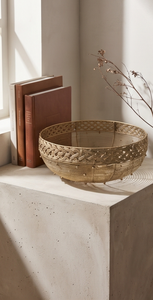 Bol en métal tressé à motif treillis, texture moulée, pour cuisine et salle à manger, article de vaisselle, fournisseur pour commandes en gros - Product Image 5