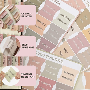 Segnalibri Biblici Laminati con Versetti per uno Studio Approfondito - Product Image 3
