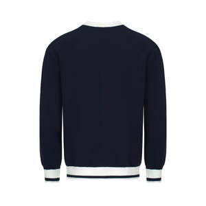 Cárdigan transpirable con cuello en V para hombre, suéter de punto con estampado colorido, abotonado, informal, estilo estético, para el mercado estadounidense. - Product Image 2