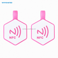 Etiquetas de Silicona para Perros con Código QR Programable, Grabables con NFC, Venta al Por Mayor