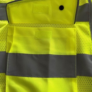 Chaleco de Seguridad Reflectante Naranja, Resistente al Fuego, de Poliéster, Fabricación en Fábrica, Servicio OEM, Suministro Directo de Fábrica, Alta Visibilidad - Product Image 5