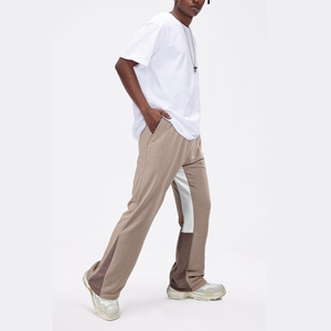 <b>Wholesale</b> Custom New Design Men's <b>Flare</b> Sweat Pants Casual Breathable Relaxed Loose Fit Pants For Men <b>Sweatpants</b> - Product Image 3