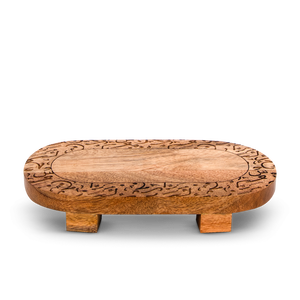 Incensario Árabe de Alta Calidad con Forma de Bandeja de Fresa, Cubierta Mubkhar Hecha a Mano, Difusor de Incienso Ecológico de Madera de Sándalo Religioso FAIZA CRAFT - Product Image 6