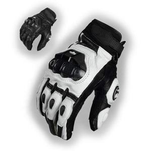 Gants en cuir d'hiver confortables course de moto autres sports fonction d'écran tactile étanche conception de course chaude respirante - Product Image 1