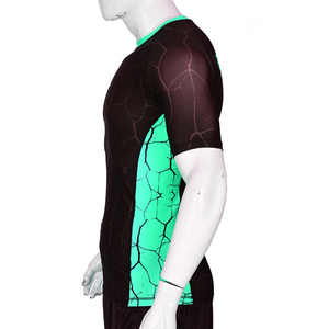 Haut de compression personnalisé pour homme à manches longues, sublimé, pour BJJ MMA, séchage rapide, respirant, pour la gym et le fitness - Product Image 6