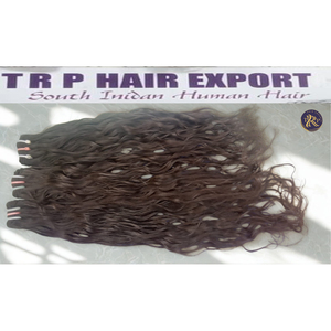 100% Naturel de Haute Qualité 18 \ "Kinky Straight Noir Vierge Tressage Extension de Cheveux de Temple - Product Image 3