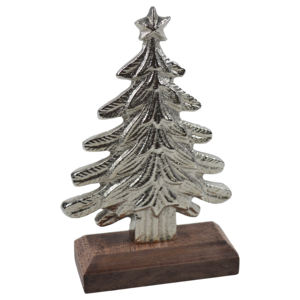 Árbol de Navidad Plateado Decorativo para un Hogar Festivo y Decoración Navideña, Diseño de Decoración Interior, Árbol de Navidad - Product Image 5