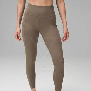 Service OEM, faible MOQ, dernière conception, leggings de course pour femmes, vêtements de sport, taille élastique, écologiques, meilleur prix, meilleures ventes en ligne - Product Image 2
